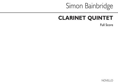 S. Bainbridge: Clarinet Quintet (Pa+St)