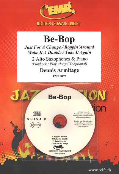 D. Armitage: Be-Bop, 2AsaxKlav (+CD)