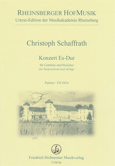 C. Schaffrath: Konzert Es-Dur, StrBc (Part)
