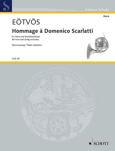 P. Eötvös i inni: Hommage à Domenico Scarlatti