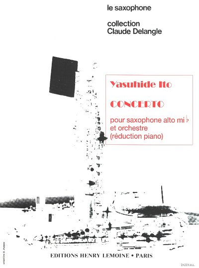 Y. Ito: Concerto, AltsaxOrch (KASt)