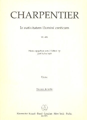 M.-A. Charpentier: In nativitatem Domini ca, GsGchOrch (Vla)
