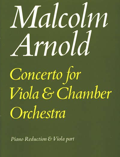 M. Arnold: Concerto Op 108 - Va Orch