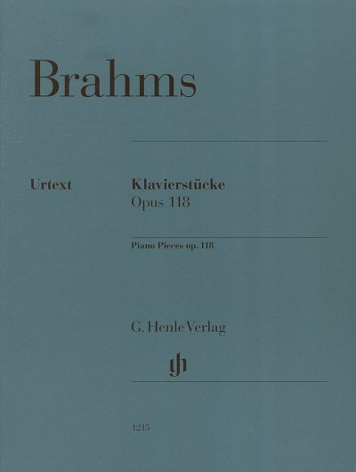 AQ: J. Brahms: Klavierstücke op. 118, Klav (B-Ware)