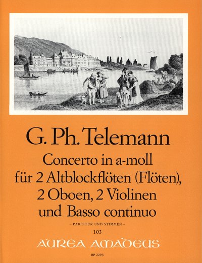 G.P. Telemann: Concerto A-Moll Aurea Amadeus 103