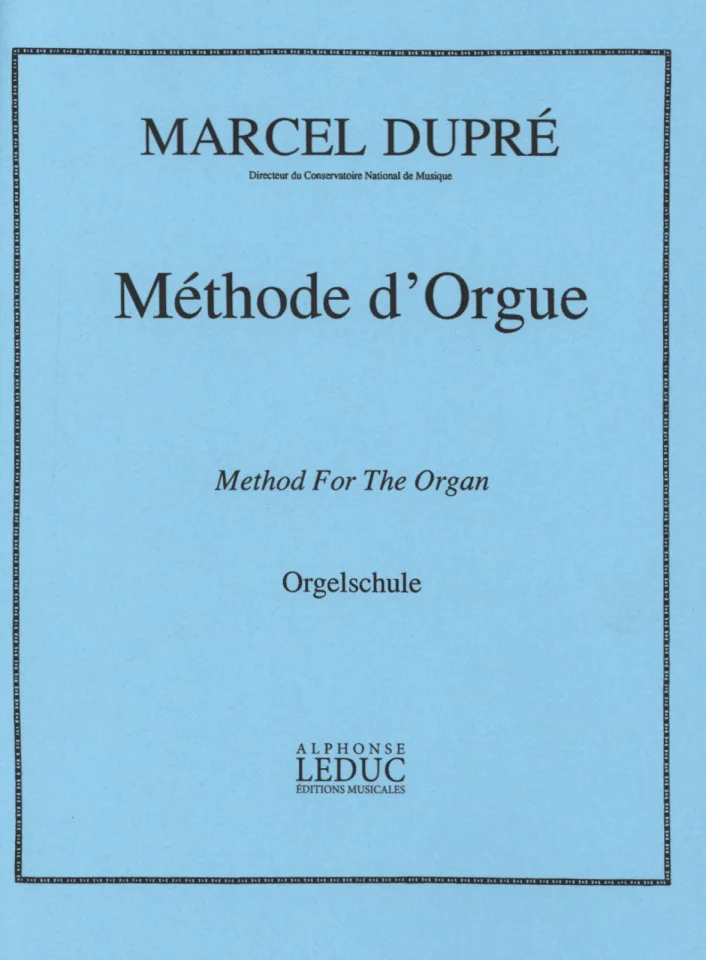 M. Dupré: Orgelschule, Org (0)