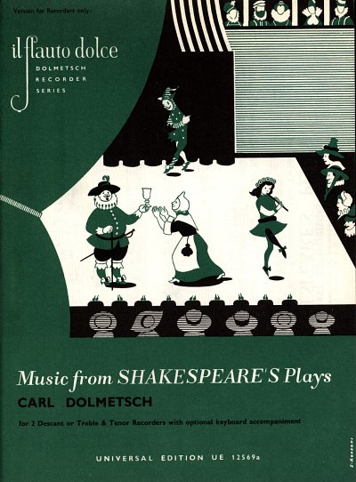  Diverse: Theatermusik aus Shakespeares Zeit I  (Sppa)