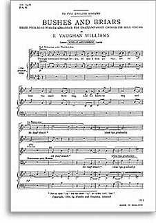 R. Vaughan Williams: Bushes And Briars (SATB, GchKlav (Chpa)
