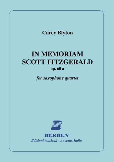 C. Blyton: In memoriam Scott Fitzgerald, 4Sax