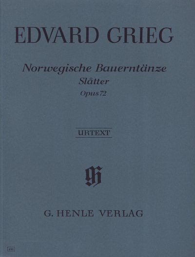 E. Grieg: Norwegische Bauerntänze [Slåtter] op. 72, Klav