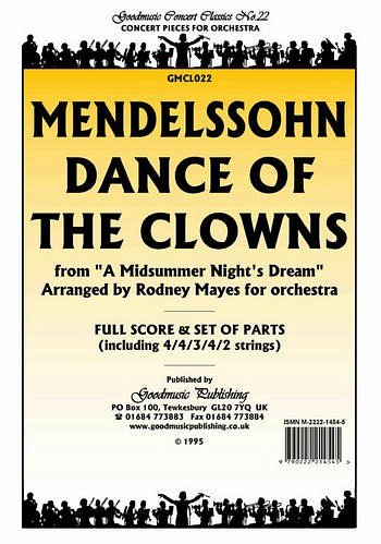 F. Mendelssohn Barth: Dance of the Clowns, Sinfo (Pa+St)