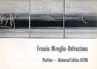 M. Francis: Réfractions 