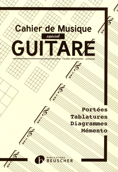 Bloc Guitare _ Portées, Tablatures, Grilles (Ntblock)