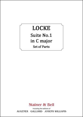 M. Locke: Suite No. 1 in C Major, StrBc (Str)