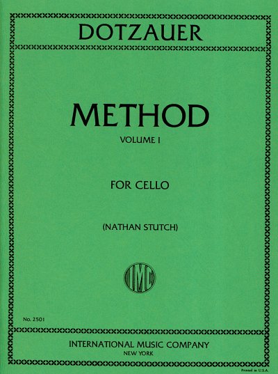AQ: F. Dotzauer: Metodo Vol. 1 (Stutch), Vc (B-Ware)