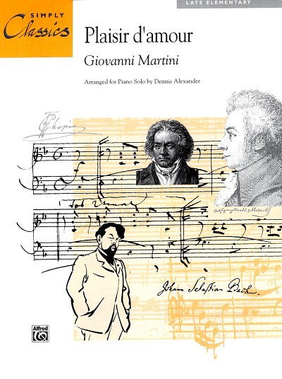 Martini Jean Paul Egide: Plaisir D'Amour Simply Classics