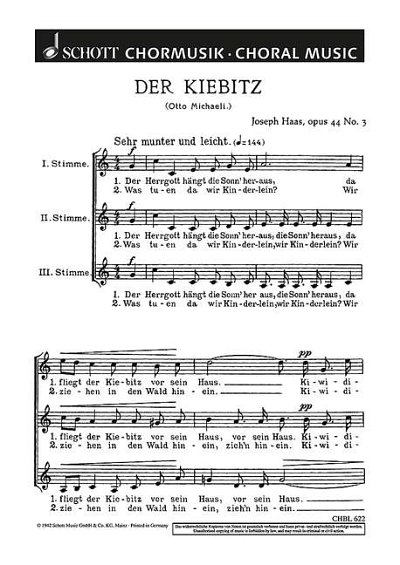 DL: J. Haas: Sechs Lieder (Chpa)