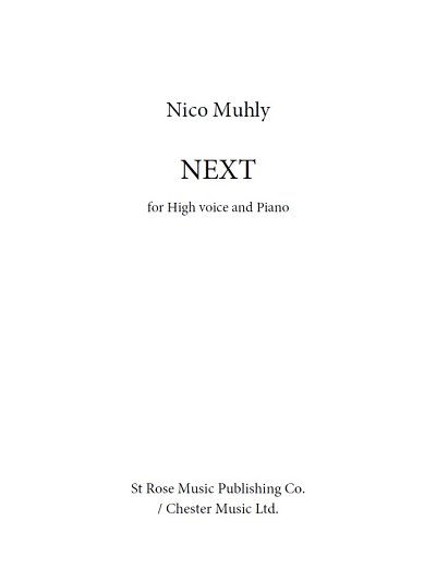 N. Muhly: Next