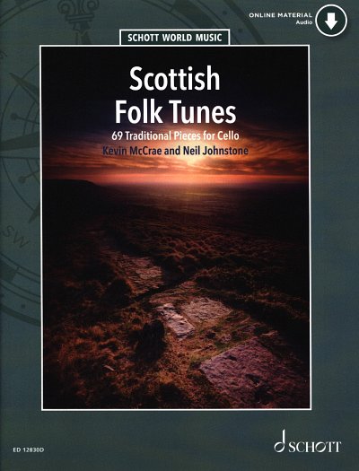 N. Johnstone: Scottish Folk Tunes, Vc (+OnlAudio)