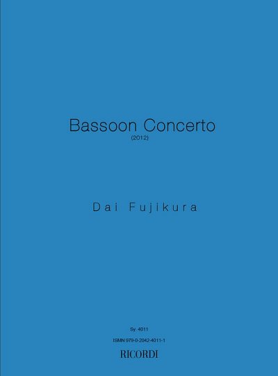 D. Fujikura: Bassoon Concerto