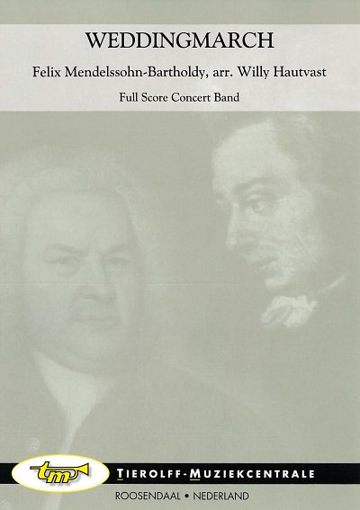 F. Mendelssohn Barth: Hochzeitsmarsch, Blaso (Pa+St)