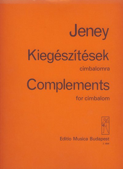 Z. Jeney: Complements, Zymb
