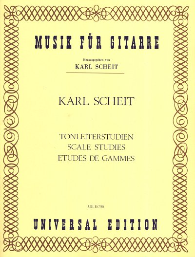 K. Scheit: Tonleiterstudien, Git