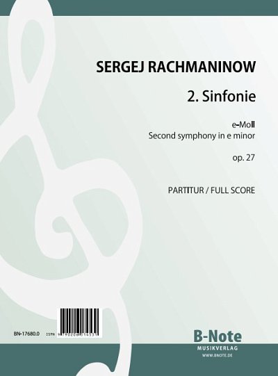 S. Rachmaninow: Sinfonie Nr.2 e-Moll op.27, Sinfo (Part.)