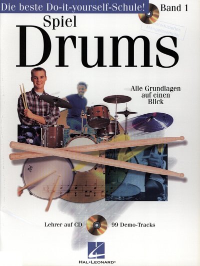 S. Schroedl: Spiel Drums 1, Drset (CD)