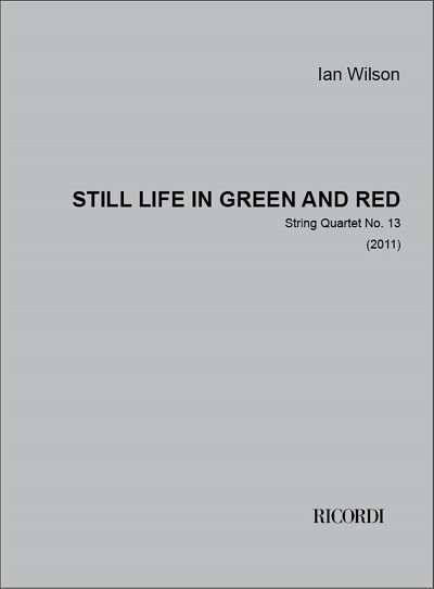 Still life in green and red