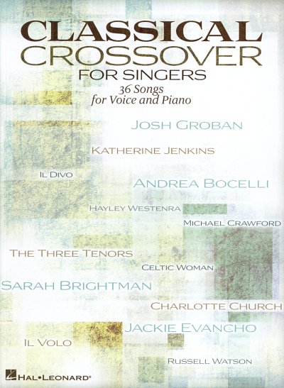Classical Crossover For Singers