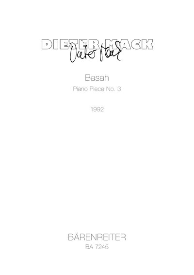 D. Mack: Basah (1992), Klav (Sppa)