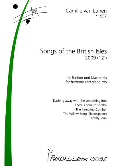 C. van Lunen: Songs of the British Isles, GesBrVlVcKlv
