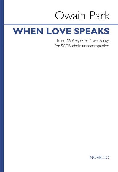 O. Park: When Love Speaks, GchKlav (Chpa)