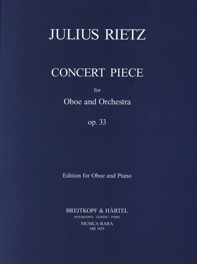 J. Rietz: Konzertstück op. 33, ObKlav (KlavpaSt)