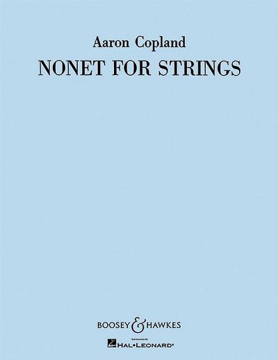 A. Copland: Nonet for Strings (Stsatz)