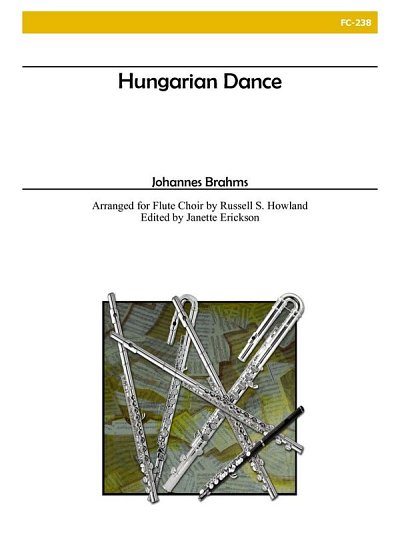 J. Brahms: Hungarian Dance, FlEns (Pa+St)