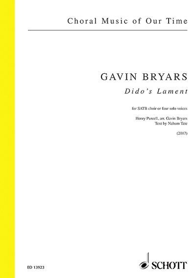 G. Bryars y otros.: Dido's Lament