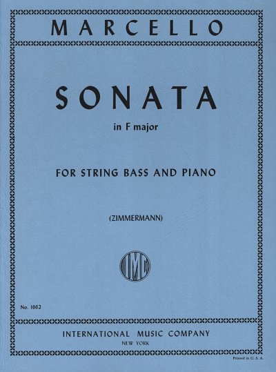 B. Marcello: Sonata Fa (Zimmermann), Kb