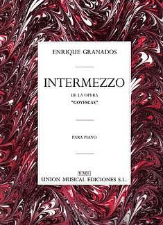 Intermezzo From Goyescas Piano, Klav