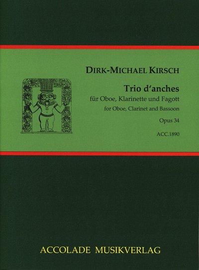 D.M. Kirsch: Trio d'anches op. 34, ObKlarFg (Pa+St)