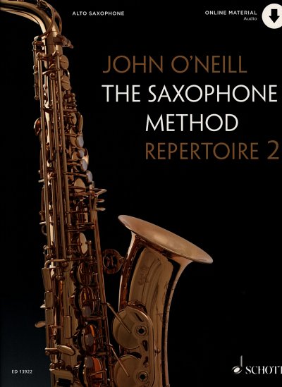 J. O'Neill: The Saxophone Method - Repertoir, Asax (+Audiod)