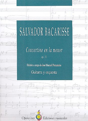S. Bacarisse: Concertino a-Moll op. 72, GitOrch