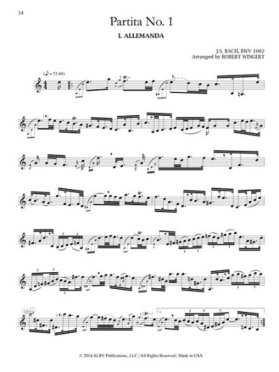 J.S. Bach: Sonatas and Partitas, Klar