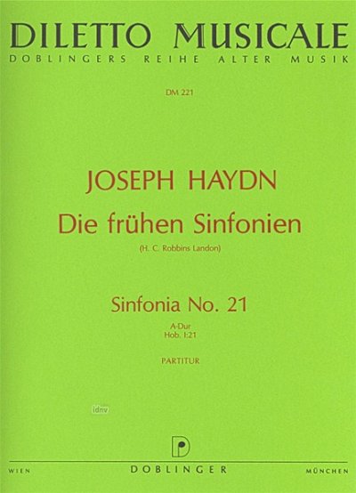 J. Haydn: Sinfonie 21 A-Dur Hob 1:21 Diletto Musicale