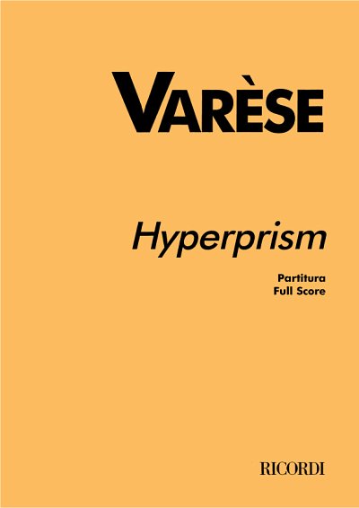 E. Varèse: Hyperprism, BlensPerc (Part.)