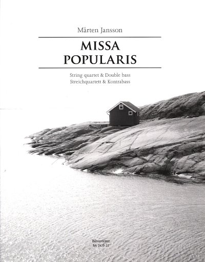 M. Jansson: Missa Popularis, Fch/Gch4Str (Stsatz)