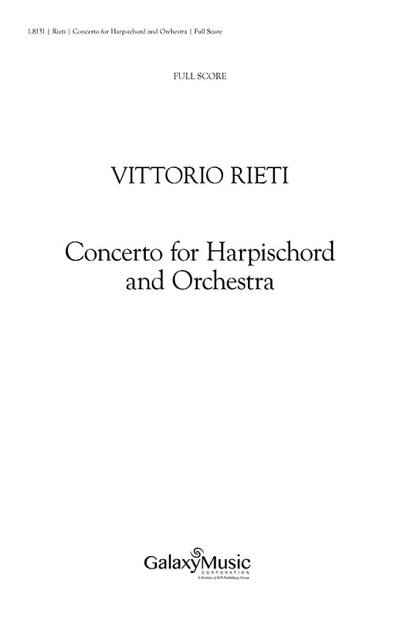 Concerto for Harpsichord and Orchestra