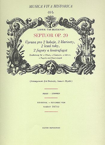 L. v. Beethoven: Septuor für Bläserno, 2Ob2Kl2H2FKf (Stsatz)