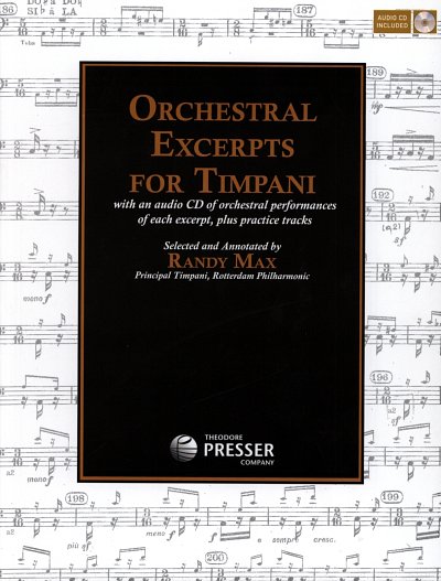 M. Randy: Orchestral Excerpts for Timpani, Pk
